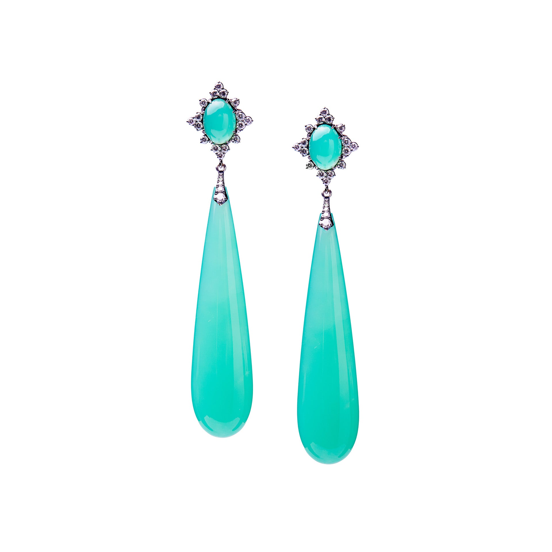 Chrysoprase Earrings