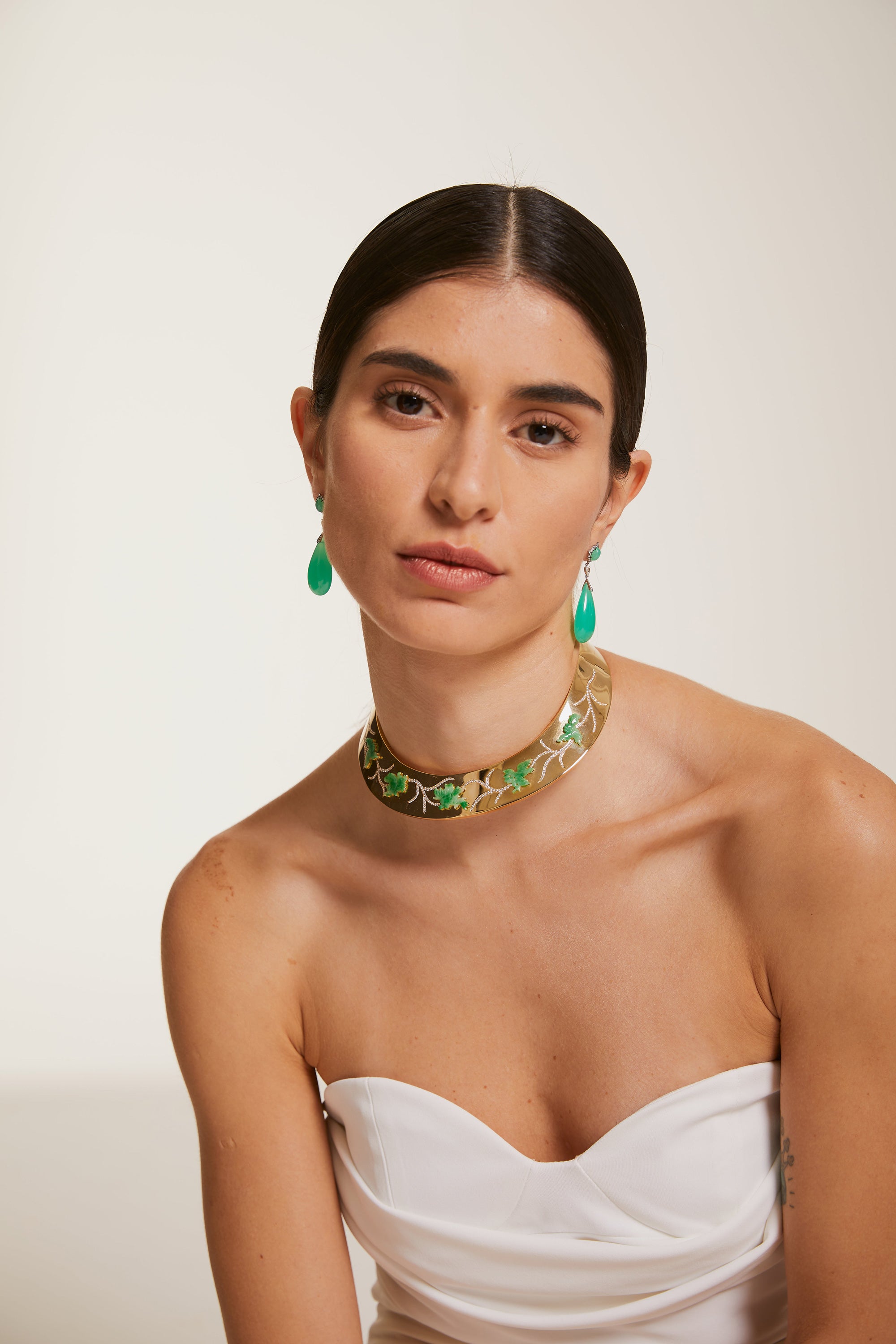 Jade Rigid Necklace