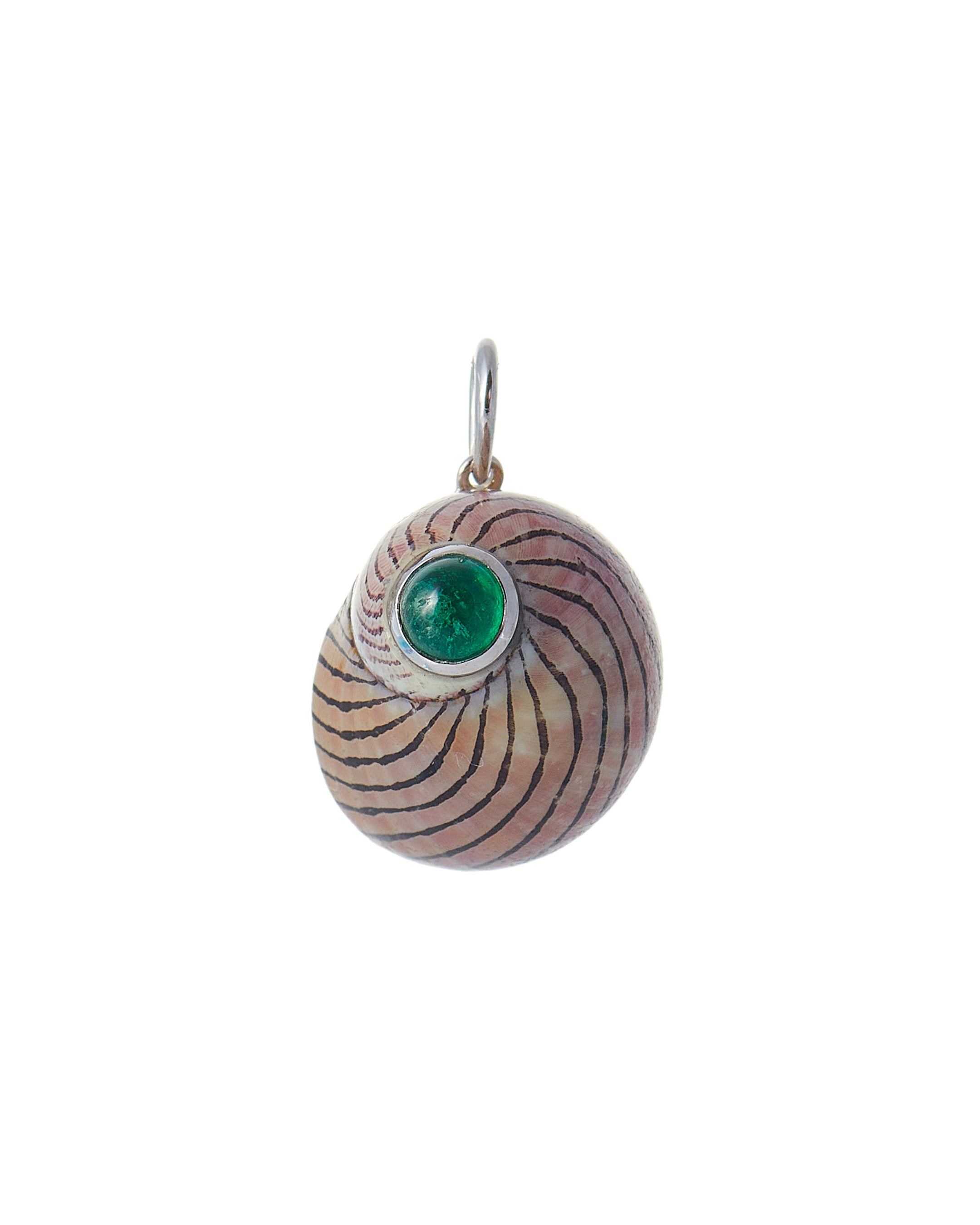 Emerald Cabochon Dubius shell