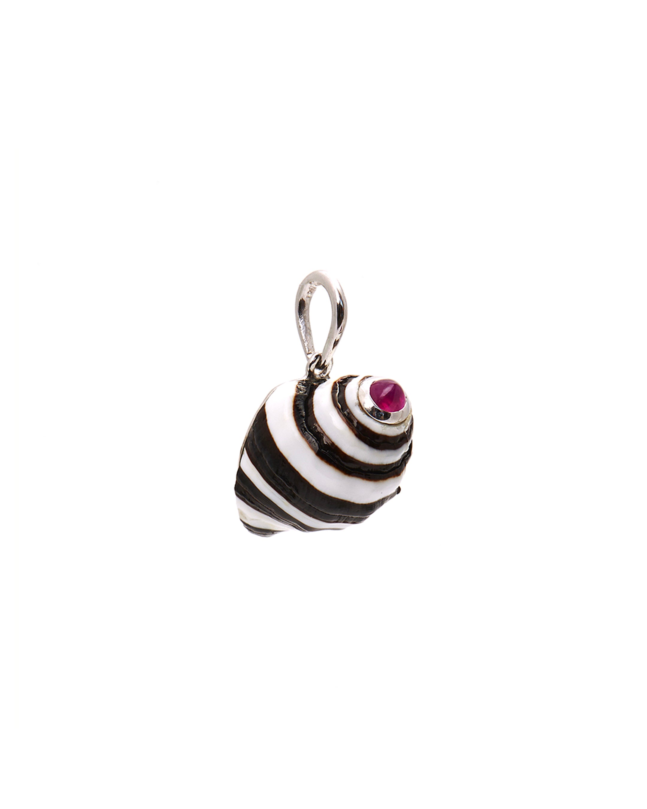 Ruby Cabochon Stripe shell