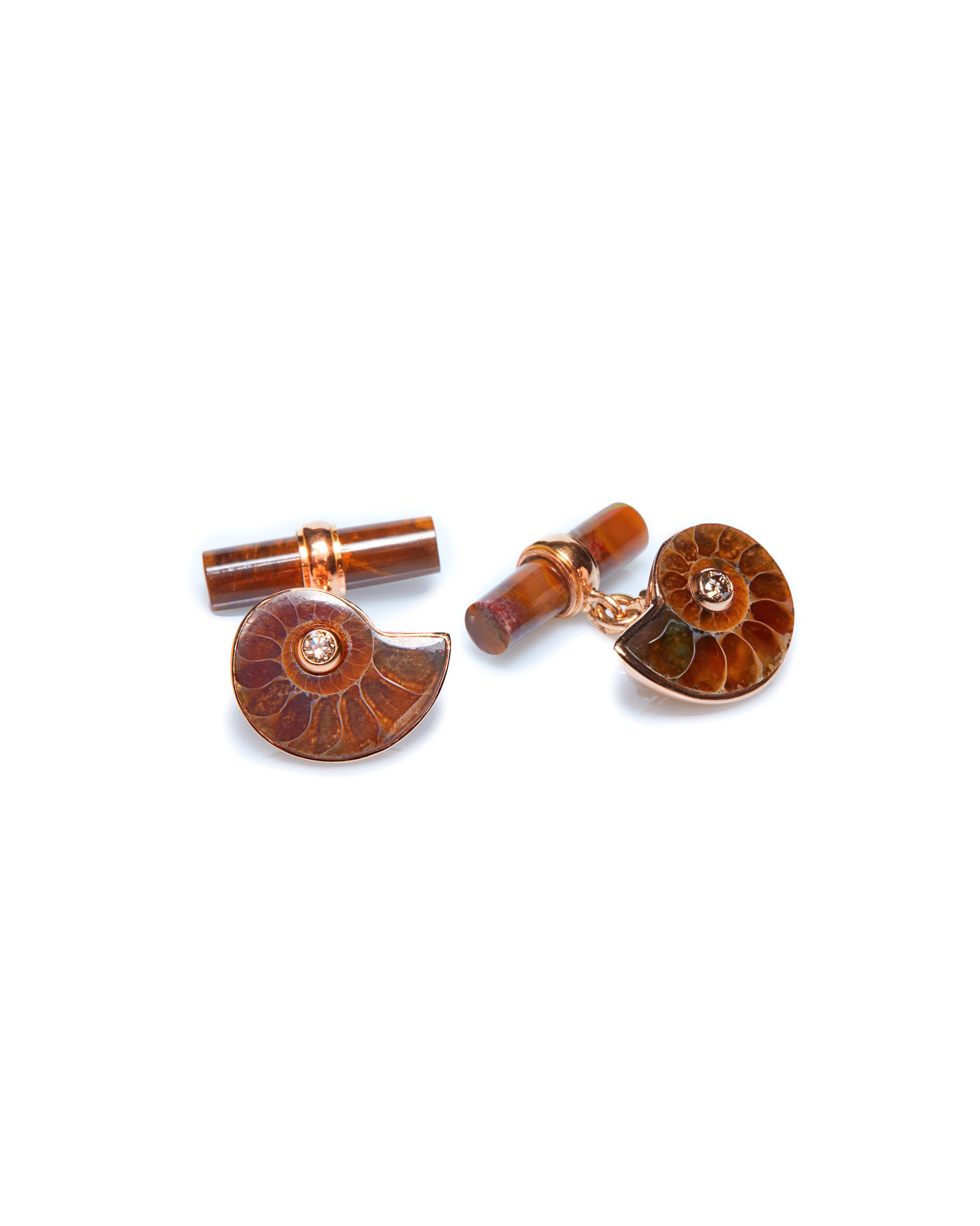 Ammonite Cufflinks