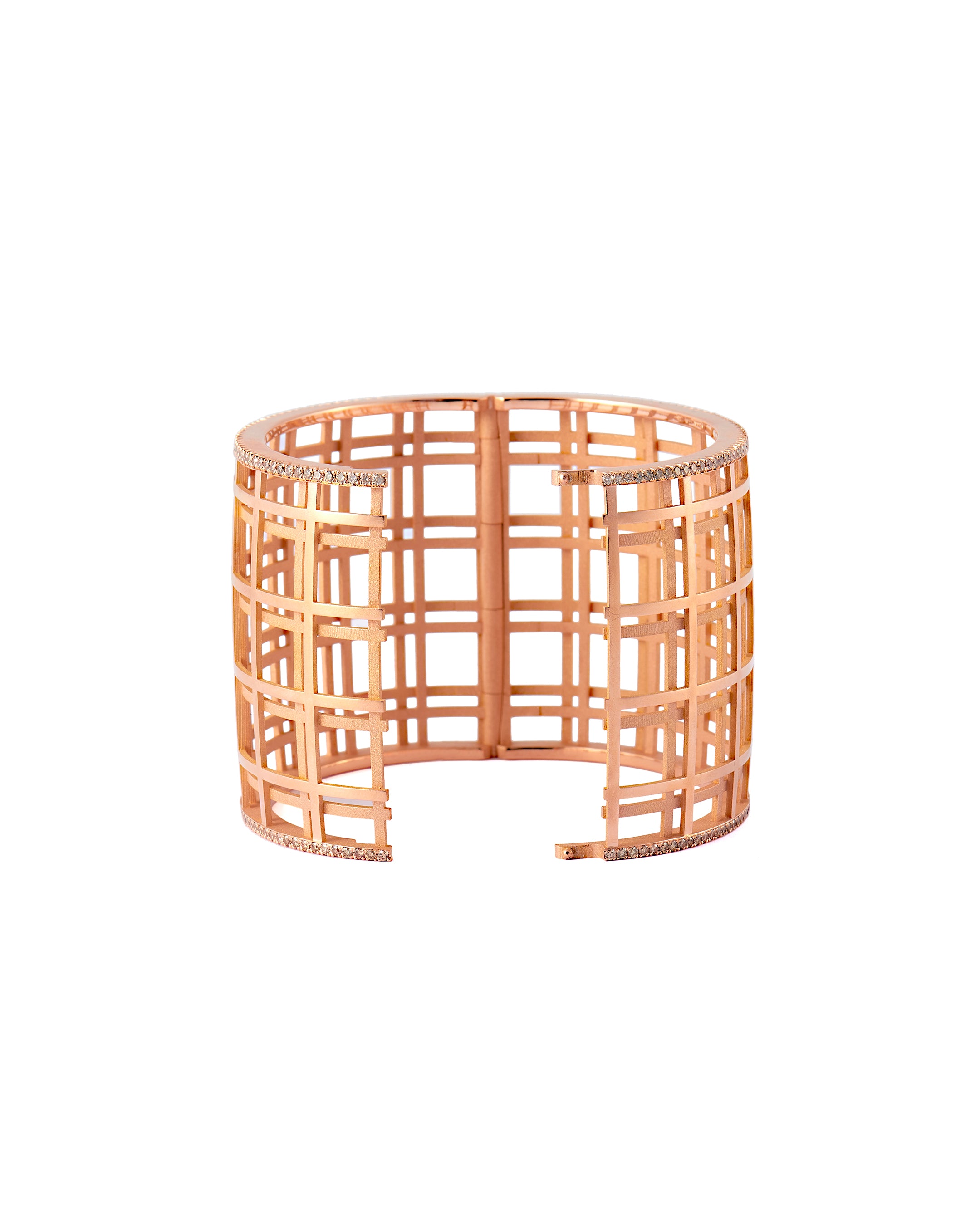 Grid Cuff Bracelet