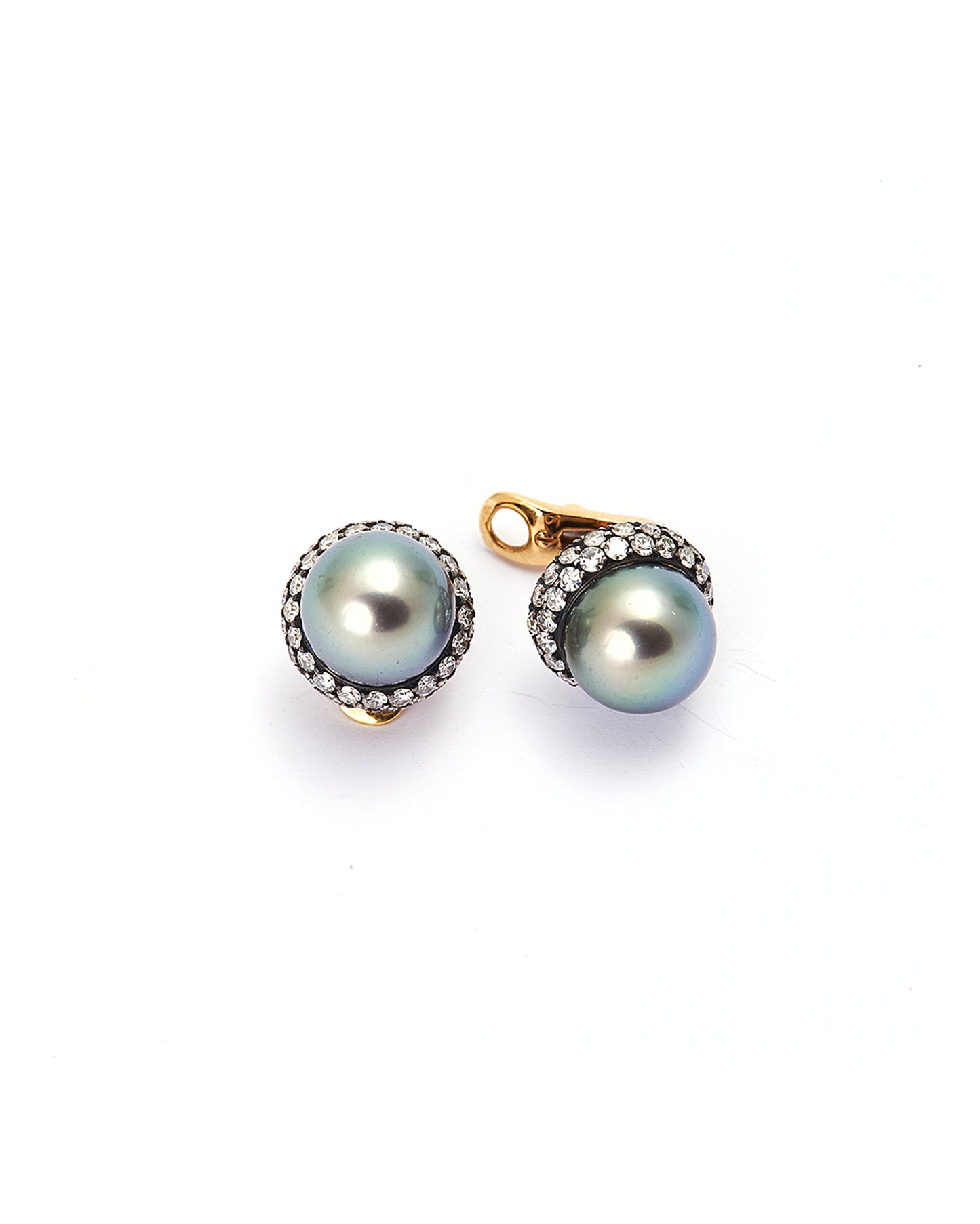 Pearl Micromosaic Earrings